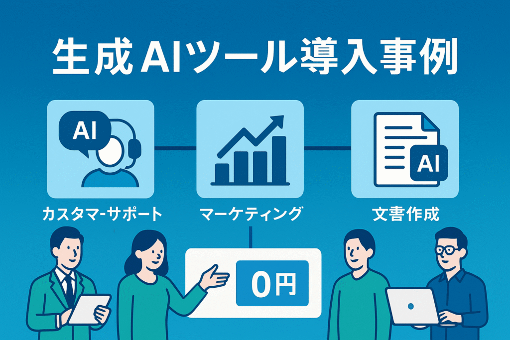 生成AIツールの導入事例紹介